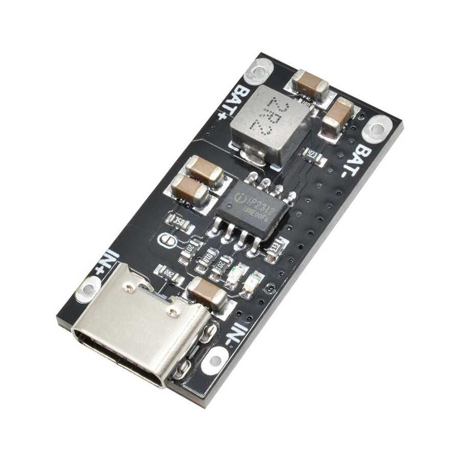 IP2312 Sabit Voltaj / Akım Ayarlı Usb C 3A Lityum Batarya Hızlı Şarj Kartı