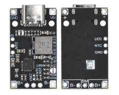 Type-C USB 2S BMS 15W 8.4V 12.6V 1.5A Pil Şarj Boost Modülü