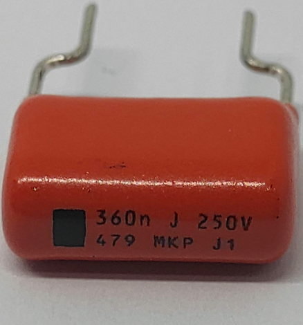 390nF 50V  %10(394k50) Damla Tip Kondansatör 23X10X15mm