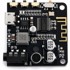 BT5.0 PRO Bluetooth Ses Alıcı Kartı Bluetooth 5.0 MP3 Modülü PRO (Mikrofonlu)