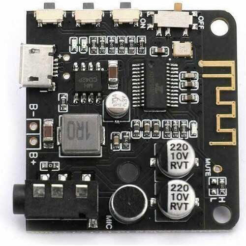BT5.0 PRO Bluetooth Ses Alıcı Kartı Bluetooth 5.0 MP3 Modülü PRO (Mikrofonlu)