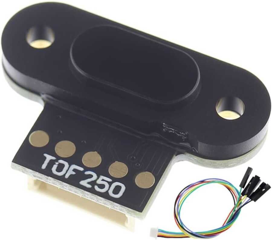 TOF250 UART I2C TOF Uçuş Süresi Lazer Menzil Mesafe Sensörü Modülü