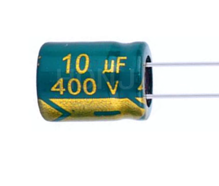 10uf400v  85* 12,5x21mm SAMSUNG