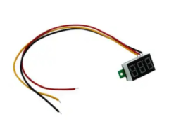 0.28’’ 3.5-30V Üç Kablolu DC Kırmızı Voltmetre