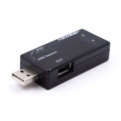 USB Akım Gerilim Test Cihazı Volt Amper Ölçer 2 Usb Çıkışlı