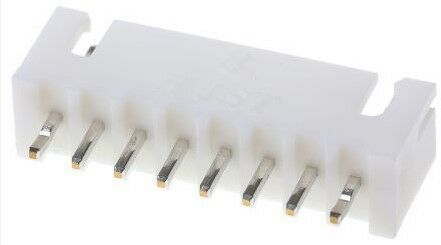 8Lİ 250 08S 2,50MM Erkek PCB tipi180* (5 Adet)  Konnektör