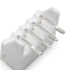 4LÜ  250-04R 2,50MM Erkek PCB Tipi 90* (5 Adet)  Konnektör