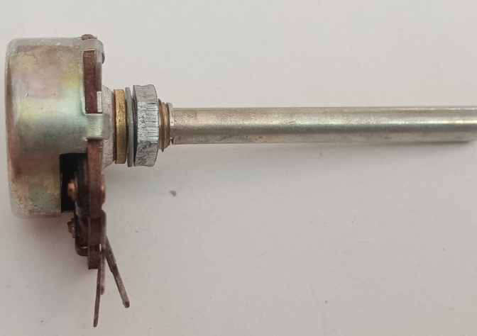 100kΩ Uzun Mil 6x92mm Telpod Pot