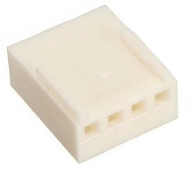 4LÜ 254 04H 2,54MM  Konnektör Dişi (5 Adet)