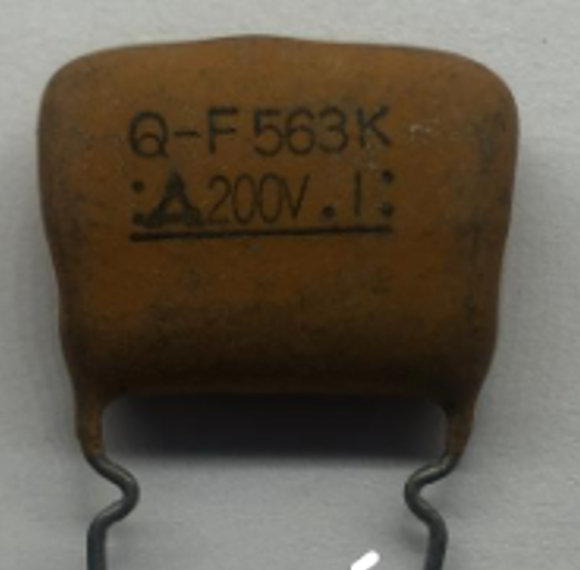 56nF 200V  %10( 563 K 200V) Damla Tip Kondansatör 19X7X15mm