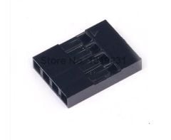 4Pin 2.54MM  Konnektör  Siyah(10 Adet)