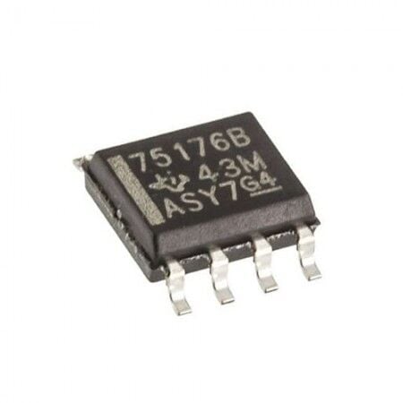 SN75176BD 75176B RS-485 RS-422 Sürücü/Alıcı Entegre Devre (SOIC-8 SMD)