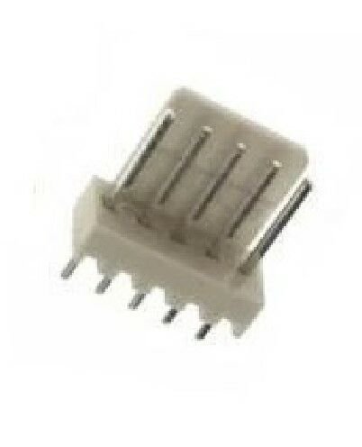 5Lİ 254 05R  2,54MM PCB TİPİ 180* Konnektör Erkek(10 Adet)