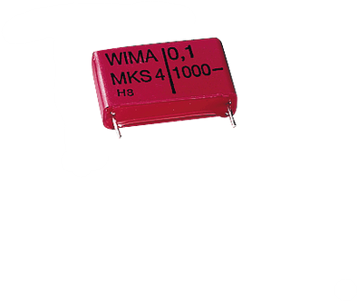 150NF 1000V %10 ( 0,15 K  1000V  MKS 4 WİMA )31x11x26mm Polyester Kondansatör
