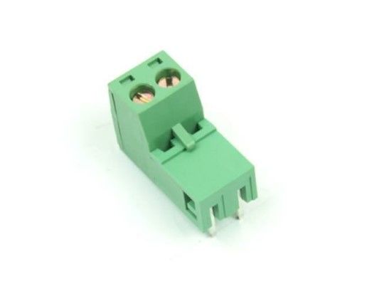 2 PIN 5.08mm Geçmeli Takım 90C Klemens