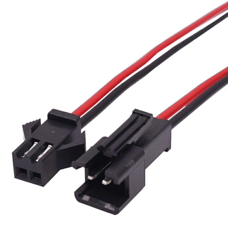 ATS-261J-0 JST SM 2P Kablolu Konnektor Takım