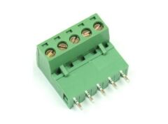 5 PIN 5.08mm Geçmeli Takım 180C Klemens