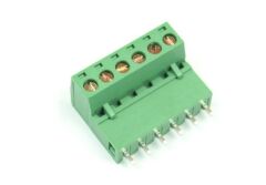 6 PIN 5.08mm Geçmeli Takım 180C Klemens