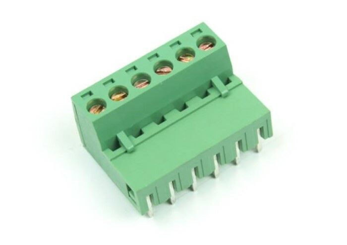 6 PIN 5.08mm Geçmeli Takım 90C Klemens