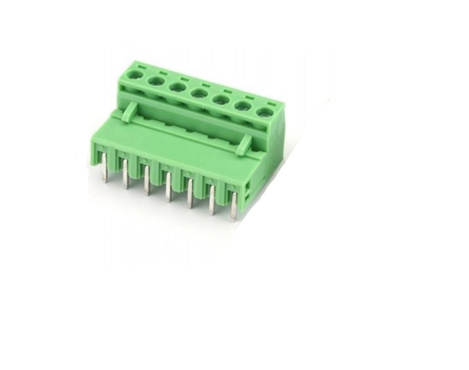 7 PIN 5.08mm Geçmeli Takım 90C Klemens