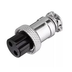 Mike Konnektör 2-Pin 16mm - Dişi