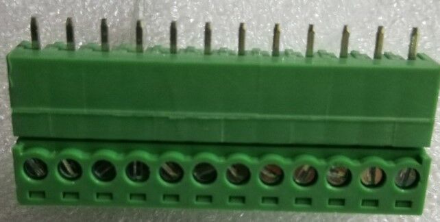 12 PIN 3.81mm Geçmeli Takım 180C Klemens