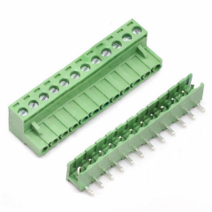 12 PIN 3.81mm Geçmeli Takım 90C Klemens