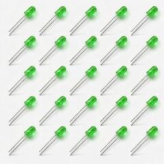 5mm Yeşil Led 25 Adet