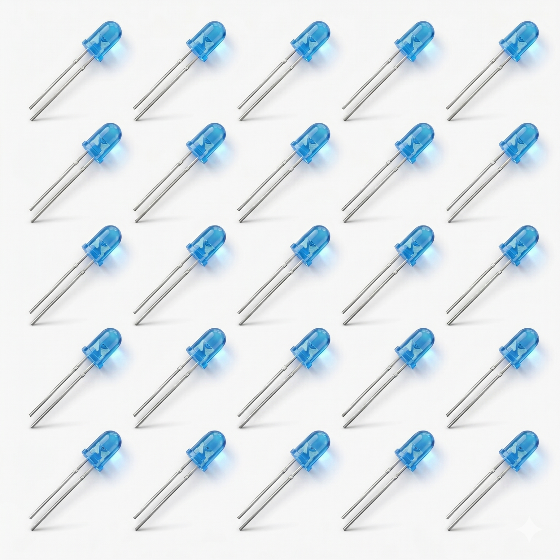 5mm Mavi Led 25 Adet