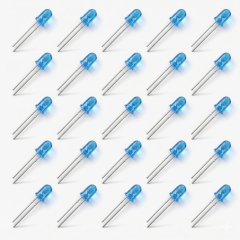 5mm Mavi Led 25 Adet