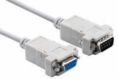 RS232 Dişi Erkek 9 Pin DB9 Kablo 120mm   HQ SPEED