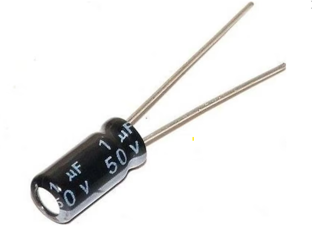 1uF 50V 4x7x2,5mm Elektrolitik Kondansatör