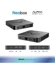 Dreamstar Neobox Alpha 4K UHD TV Box Android 14 2GB RAM 16GB Hafıza