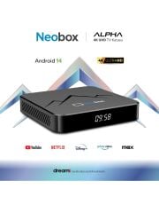 Dreamstar Neobox Alpha 4K UHD TV Box Android 14 2GB RAM 16GB Hafıza