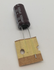 1000uf 35V 105C EBAT 10X20X5 MM  Elektrolitik Kondansatör