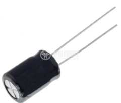 47uF 50V  105C Ebat 6x12x5mm Elektrolitik Kondansatör (10 Adet)