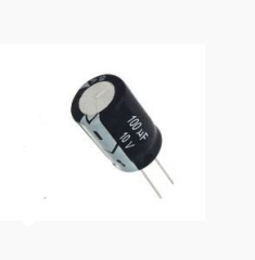 100UF 10V  85C EBAT:6,3X5,0x2,5mm Elektrolitik Kondansatör