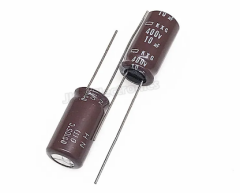 10uF 400V 105C Ebat 8X14x5 Elektrolitik Kondansatör