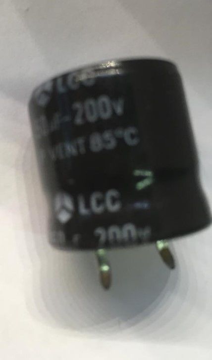 150UF 200V  85C SNAP EBAT22X23MM Elektrolitik Kondansatör