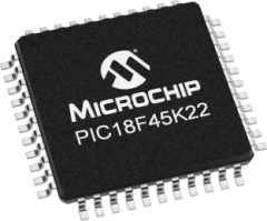PIC18F45K22-I/PT Mikrodenetleyici 64MHz 32KB Flash 8-Bit PIC MCU (TQFP-44)