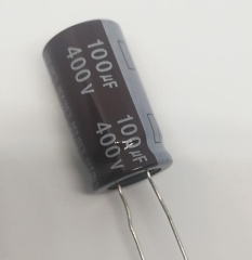 100uF 400V 105C Radial 18X32,5 Elektrolitik Kondansatör