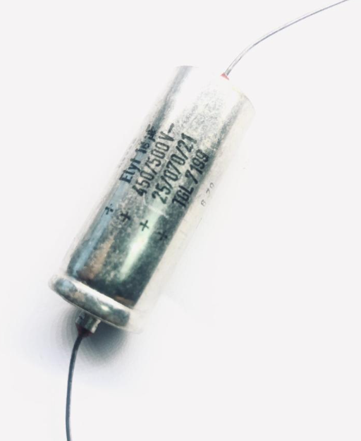 10UF 450/500V Axıal 16X41 Elektrolitik Kondansatör