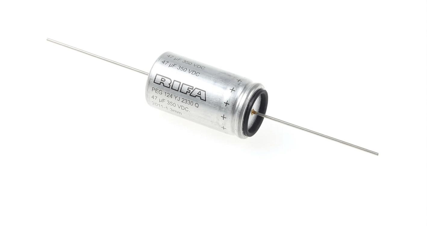 47uF 350V AXİAL Kondansatör 20x36mm RIFA KEMET/YAGEO