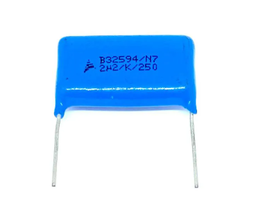 2,2MF  250v %10 (2M2 K 250  30X12X26mm) Damla Tipi Polyester Kondansatör