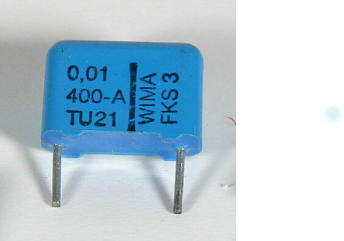 1.5nf 400v(1500PF400V) Kondansatör WIMA FKS Pin Aralığı 10mm