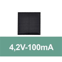 4.2V 100mA Güneş Paneli 60X60mm