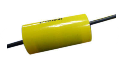 470NF 100V %20 (0.47 M 100 ) Axial Polyester Kondansatör 31x12mm