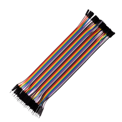 Jumper Kablo Dişi-Erkek 20cm 40 Adet