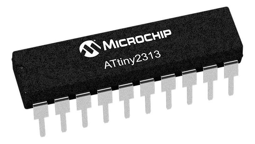 ATTINY2313A-PU 8-bit AVR Mikrodenetleyici DIP-20 20MHz 2KB Flash