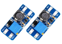 2 Adet MT3608 DC-DC 2A Ayarlanabilir Voltaj Yükseltici Kart
